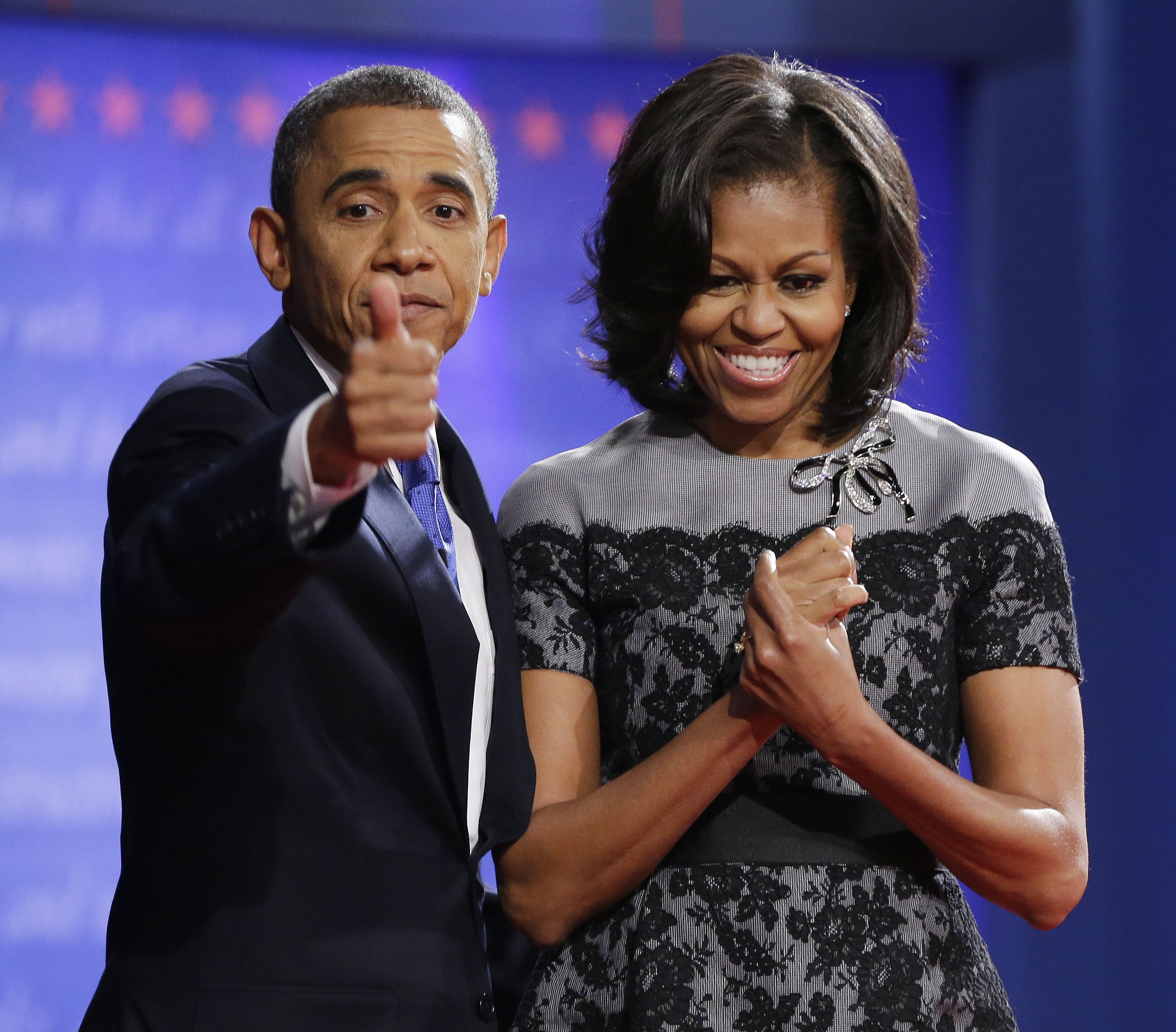 Bajonetter, Barack Obama, Mitt Romney, USA, Presidentval