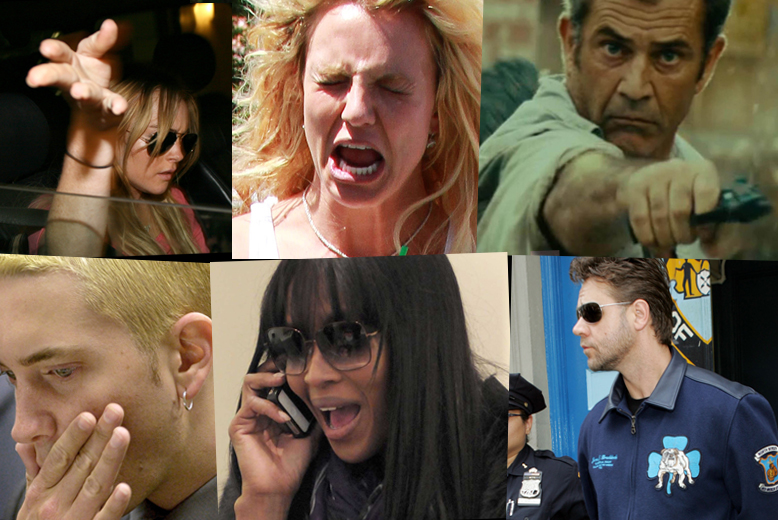 Britney Spears, Galningar, Jude Law, Naomi Campbell