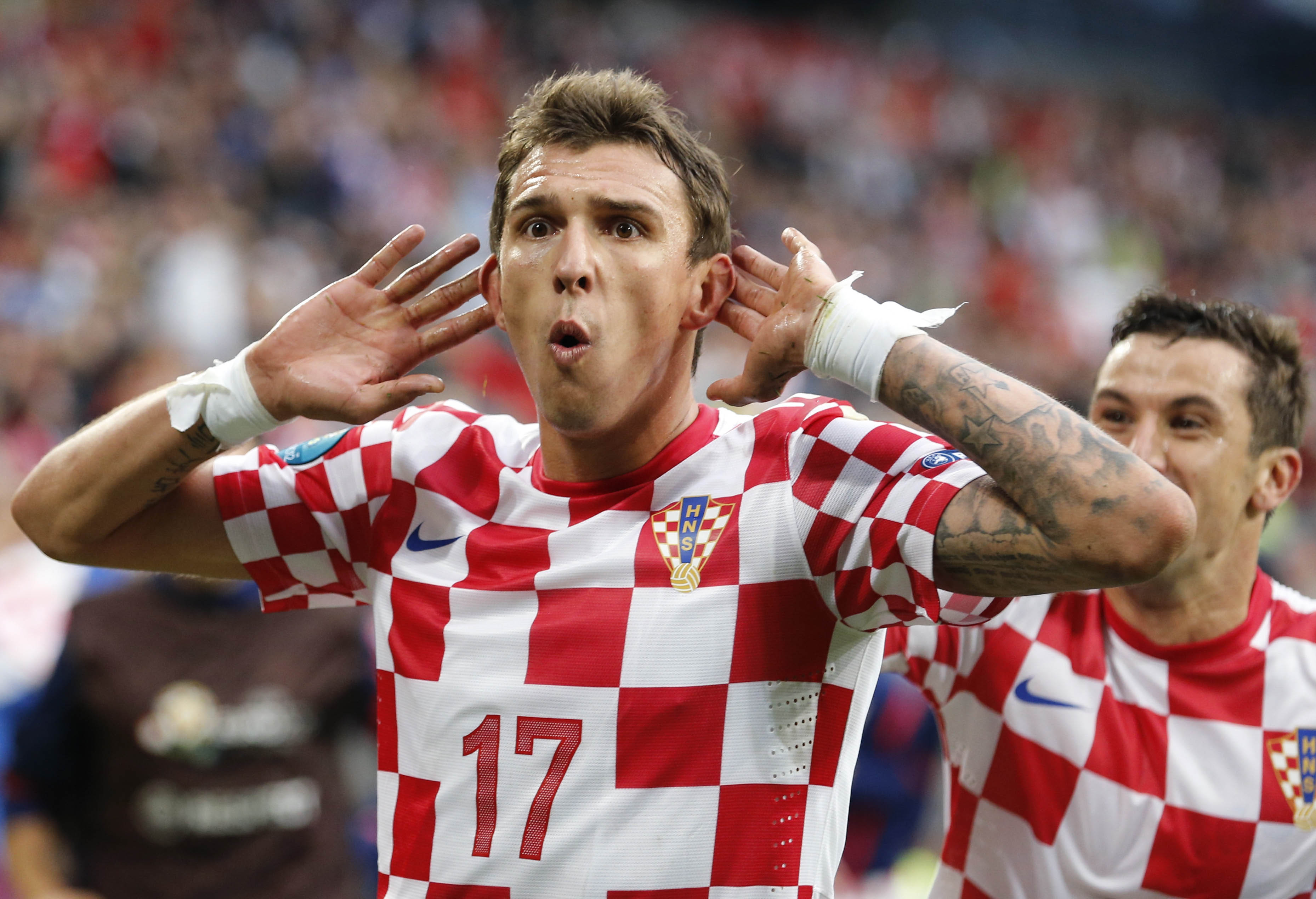 Kroatien, Mario Mandzukic, Wolfsburg, Bayern München, EM, Fotboll