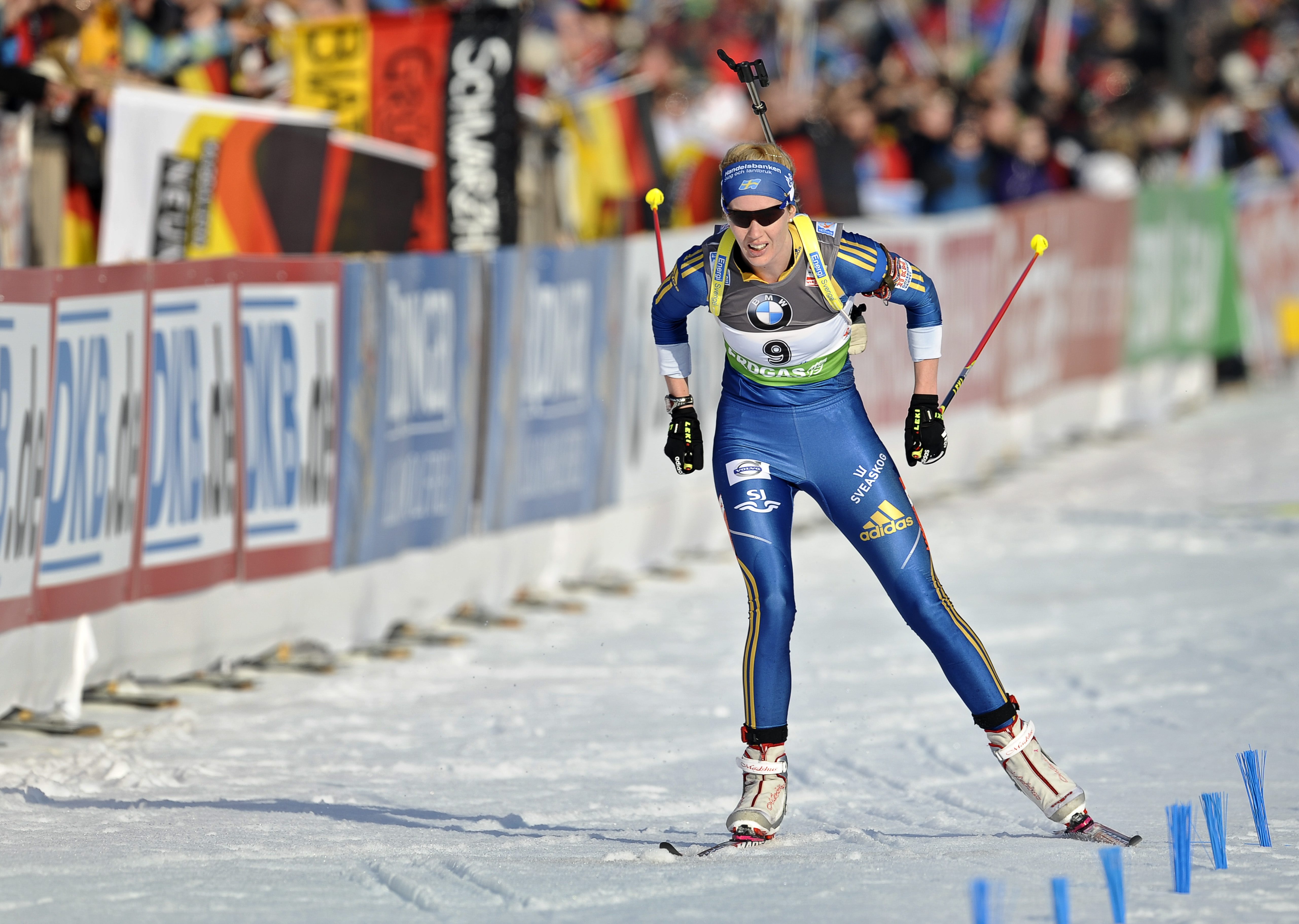 Sverige, Helena Ekholm, skidor, Magdalena Neuner, Skidskytte