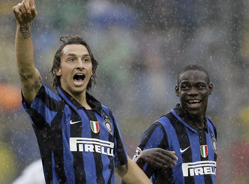 milan, Fotboll, serie a, Zlatan Ibrahimovic, Mario Balotelli, Manchester City