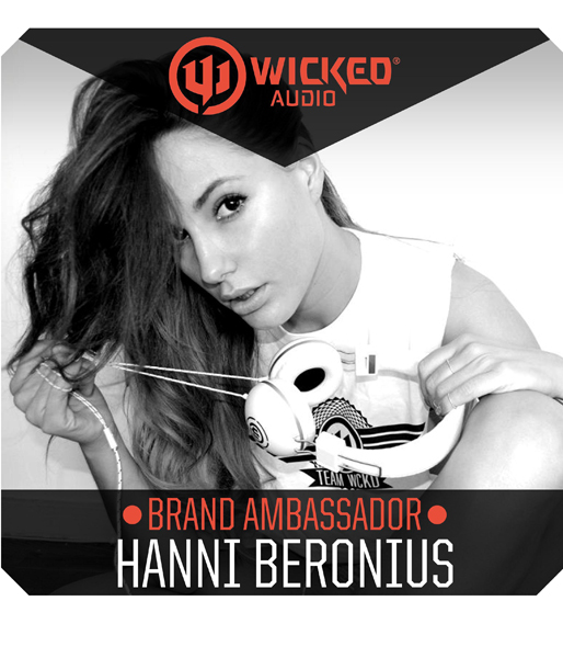 Reklam, Hanni Beronius,  Wicked, Hörlurar