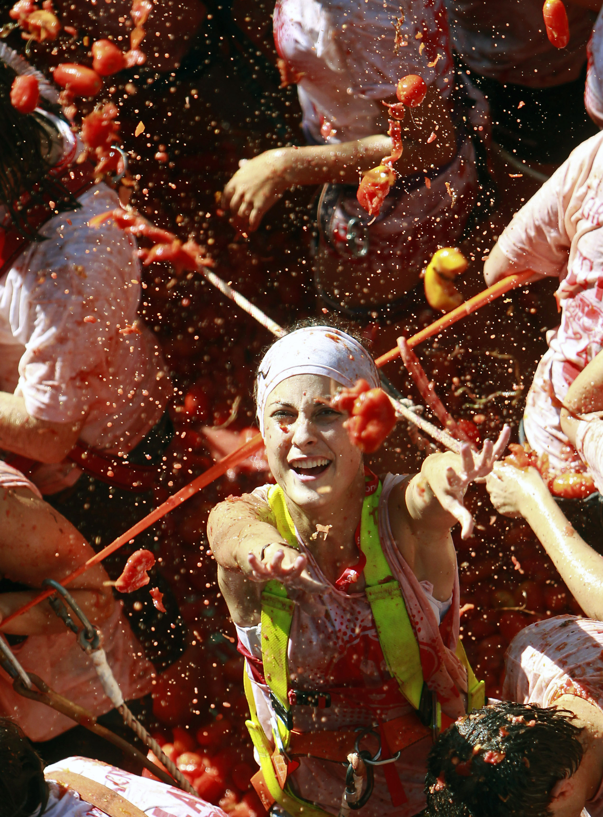 Spanien,  Tomatkrig, Tomatina