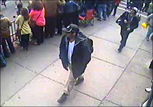 bilder, Misstänkta, FBI, Övervakningsfilmer, Boston Marathon, Bombdåd, Boston