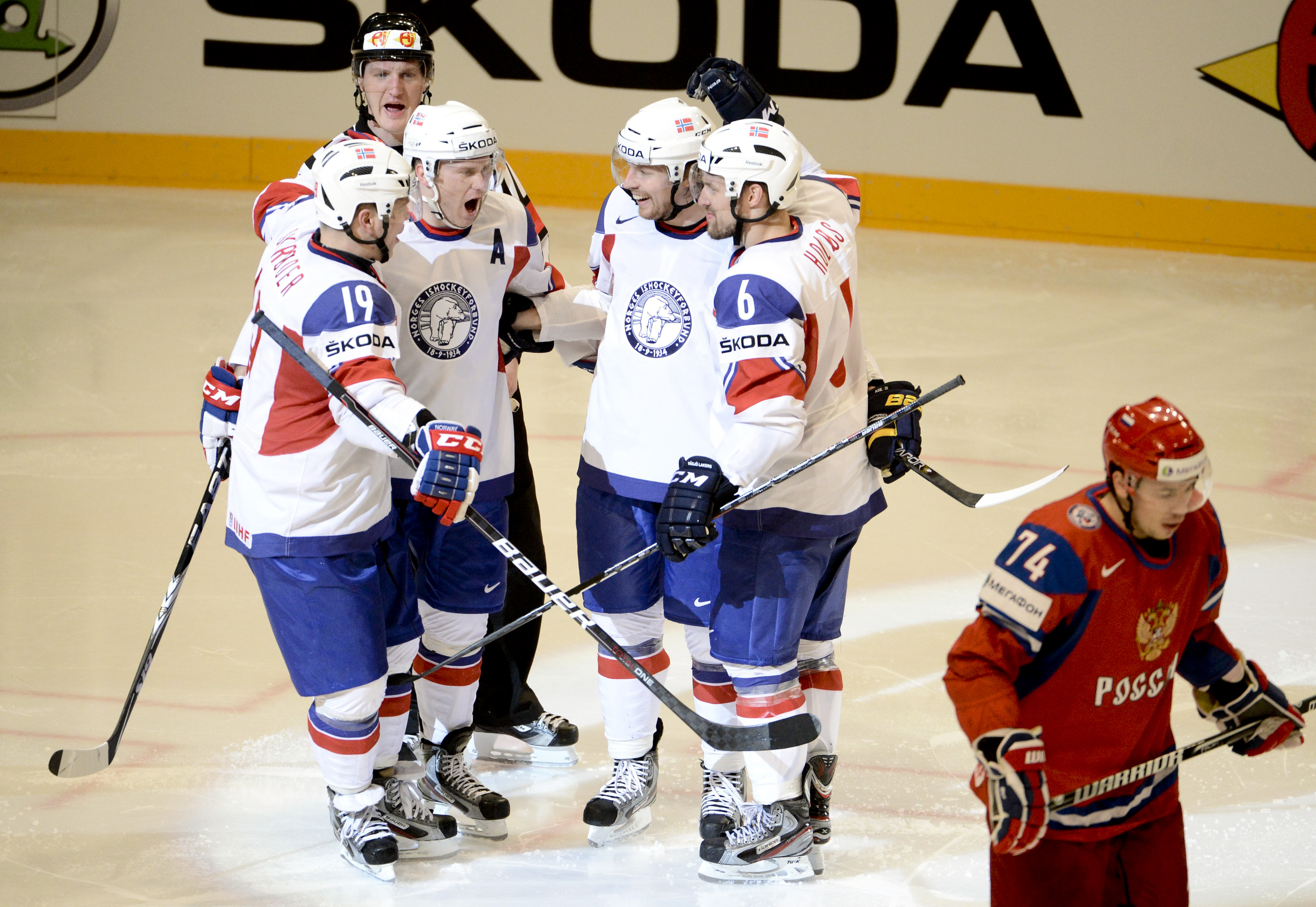 Ole-Kristian Tollefsen, VM, Norge, Ryssland, Hockey-VM