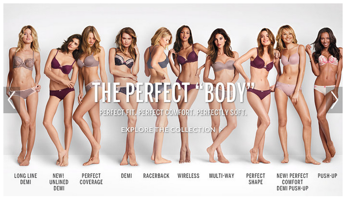 Kritik, Underkläder, Victorias Secret