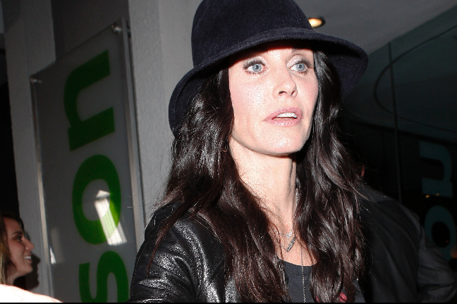 Jennifer Aniston, Paparazzi, David Arquette, Courteney Cox, Dvärgstrippa, sex, Porr, Hollywood, strippa, Dvärg