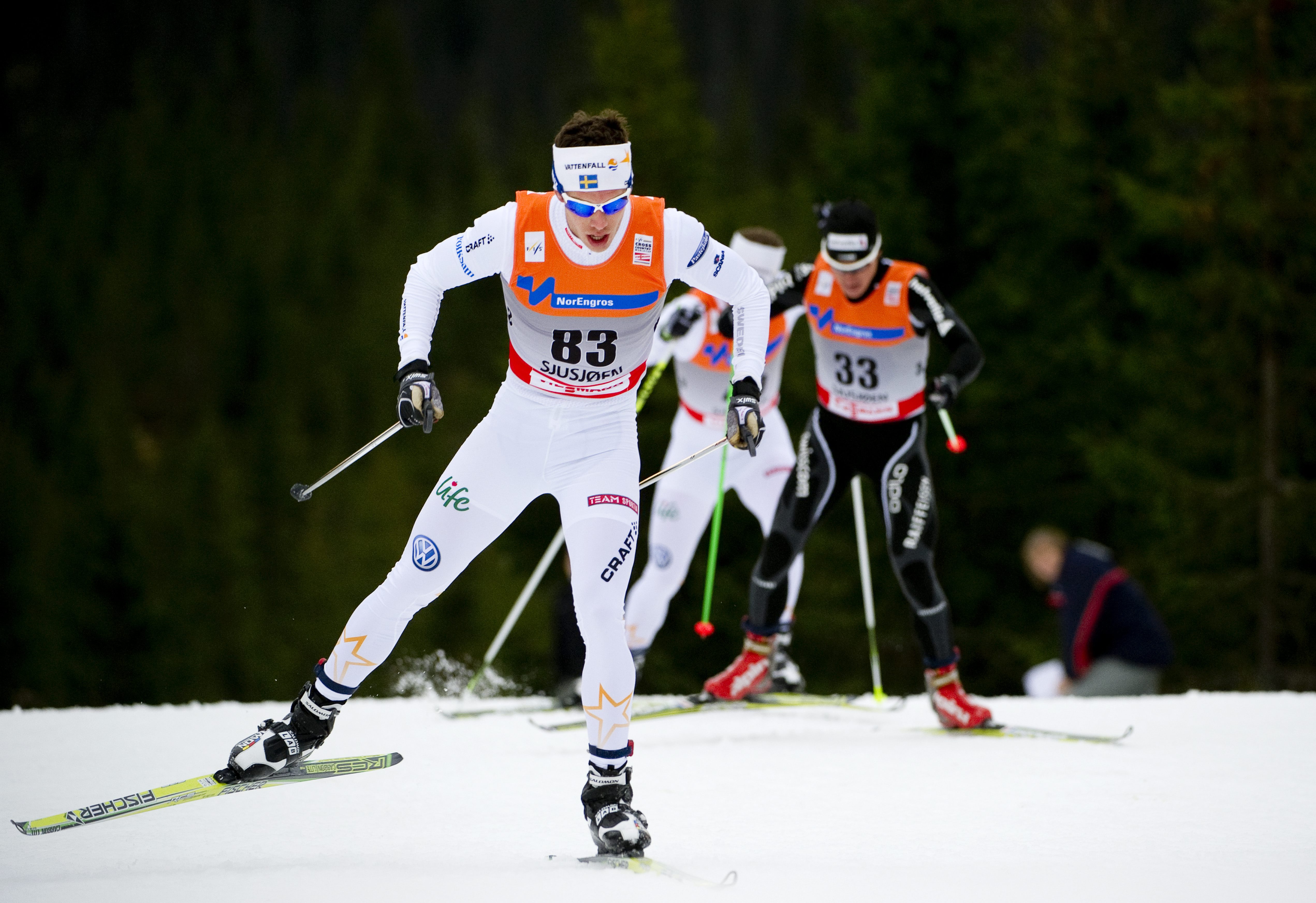 skidor, Anna Haag, Charlotte Kalla, Marcus Hellner, Petter Northug, Johan Olsson