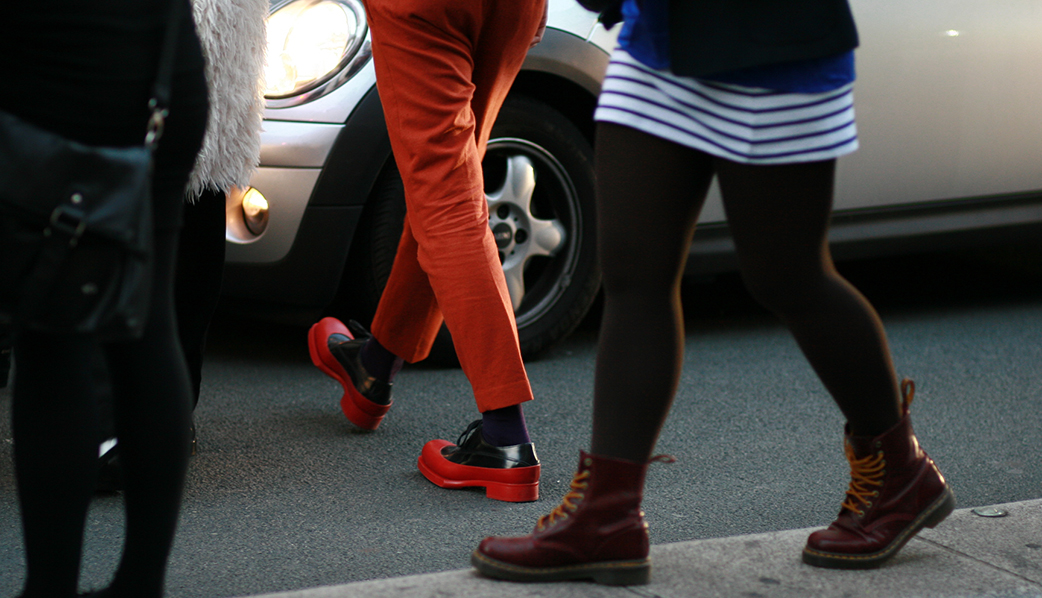 skor, Fashion Week, Streetstyle
