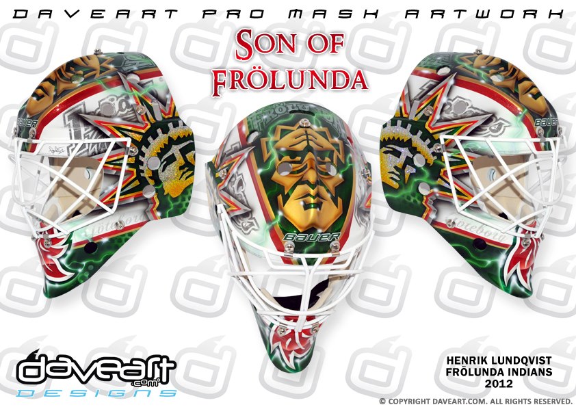 Hjälm, Henrik Lundqvist, Frolunda