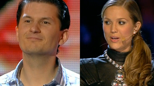 Dennis Glimmefors, Marie Serneholt, X-factor, Smygfilmad