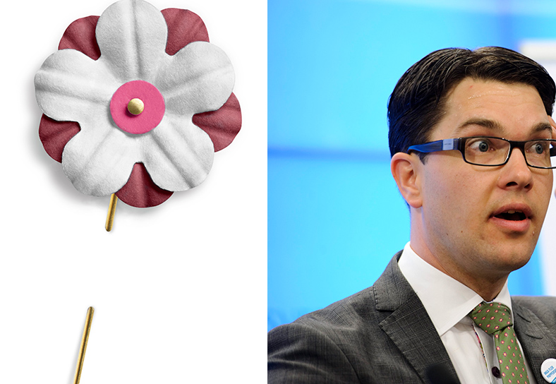 Barn, Almedalsveckan, Politik, majblomman, Sverigedemokraterna