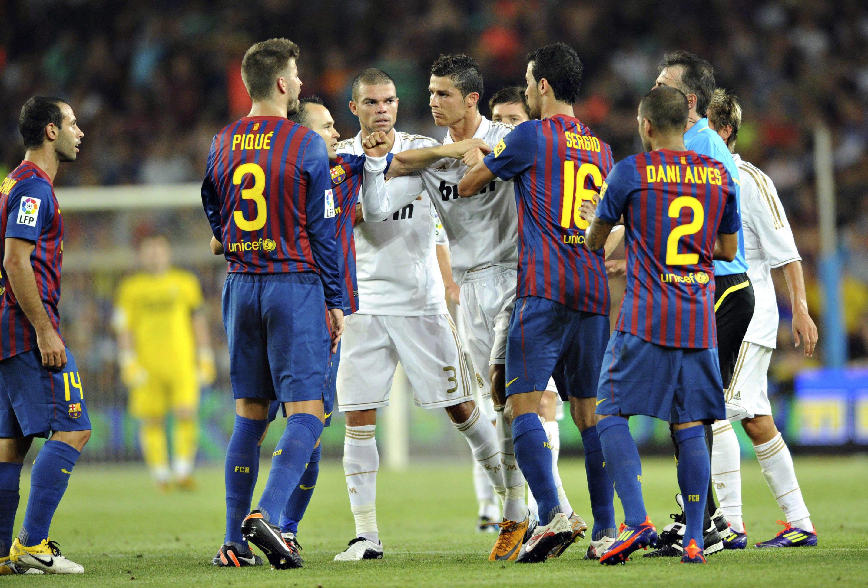 Spanska Supercupen, El Clásico, Barcelona, Real Madrid
