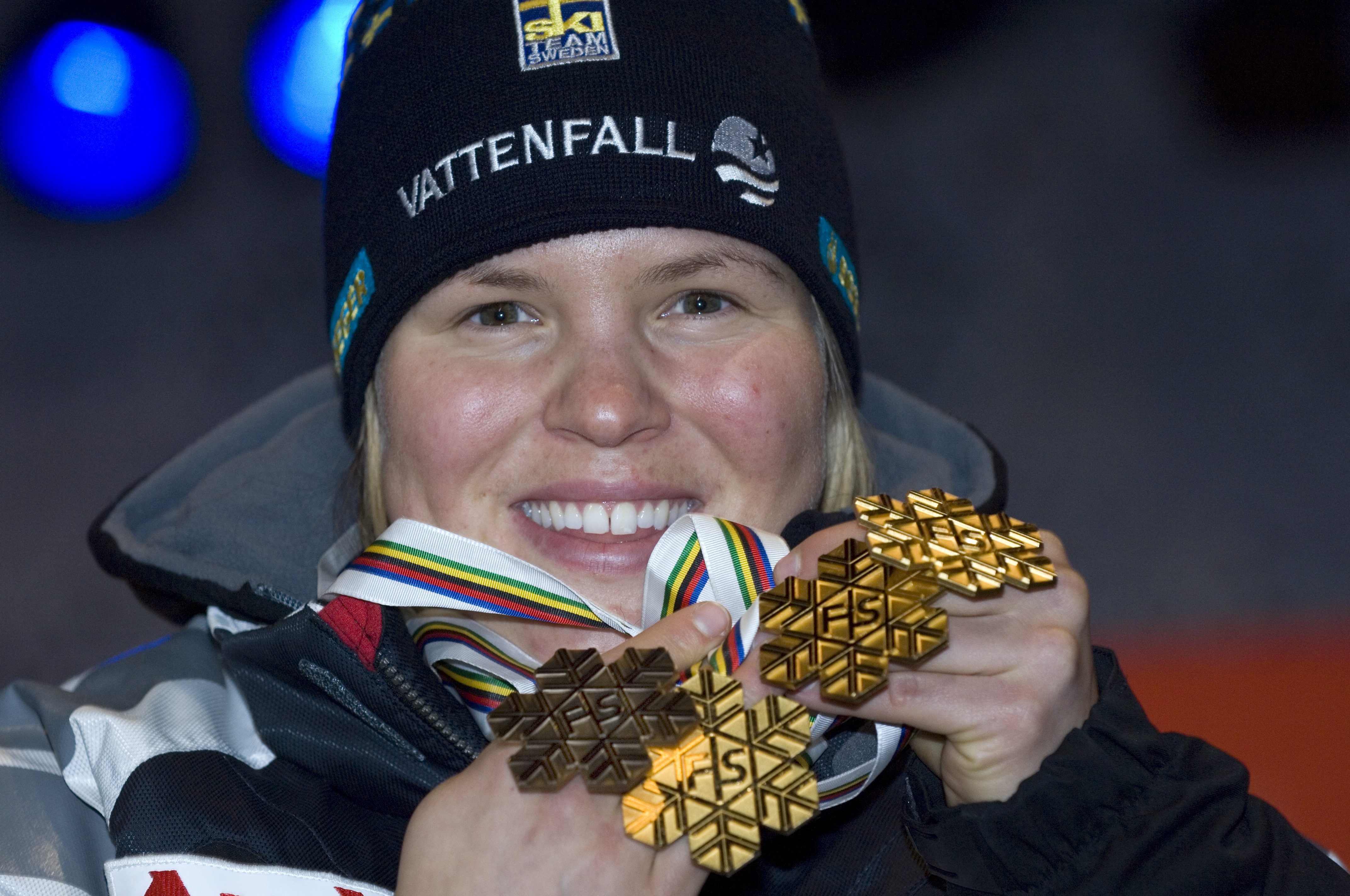 Alpint, Vinterkanalen, Anja Parson, skidor, Slalom, OS