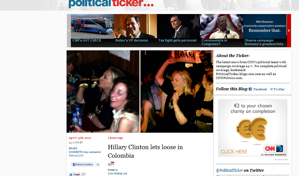 Edwin Donovan, Hillary Clinton, Skandal, Colombia, Prostituerade, USA, Barack Obama, Cartagena