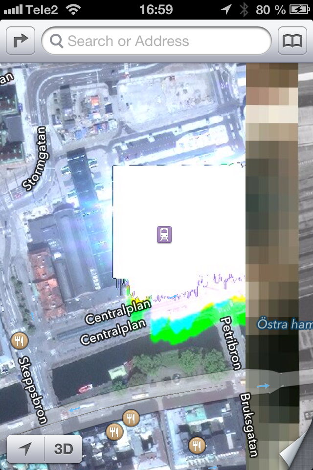 Iphone, Kartor, Apple,  iOS6
