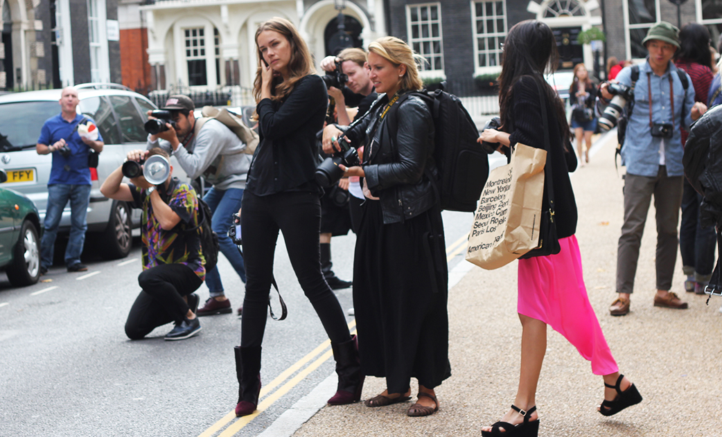  snapshots, London, Fashion Week