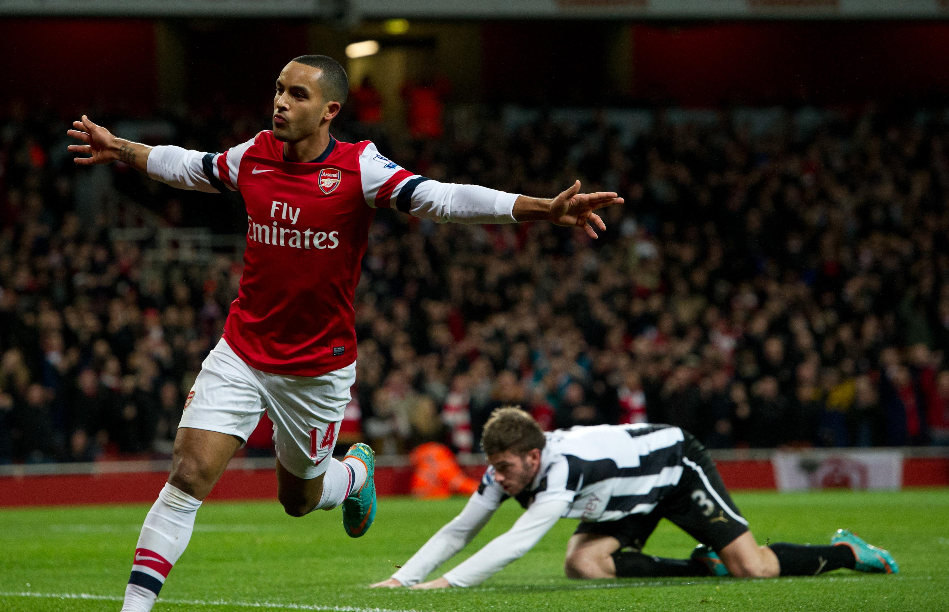 Arsenal, Theo Walcott, Hattrick