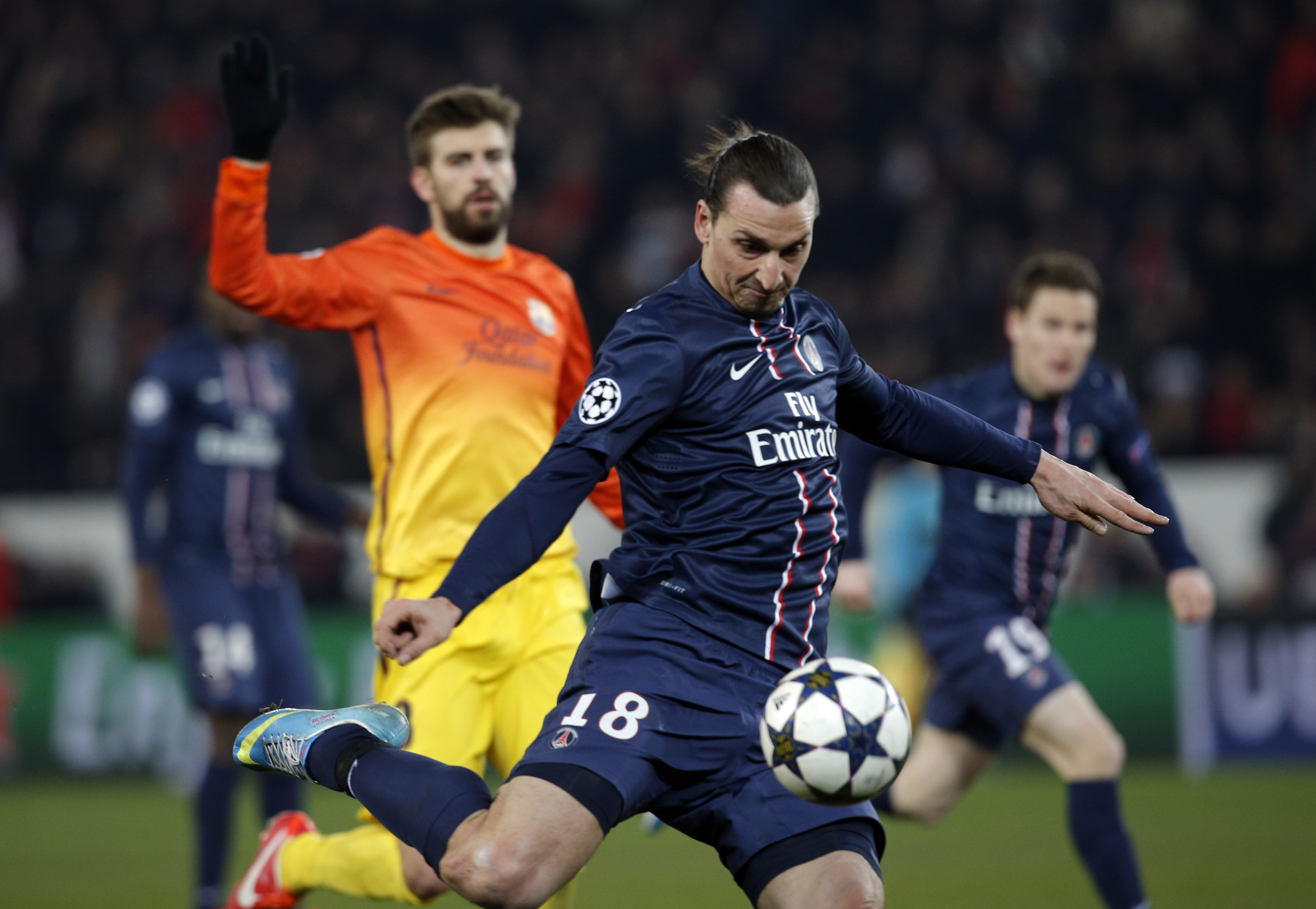 Zlatan, Champions League, PSG, Barcelona