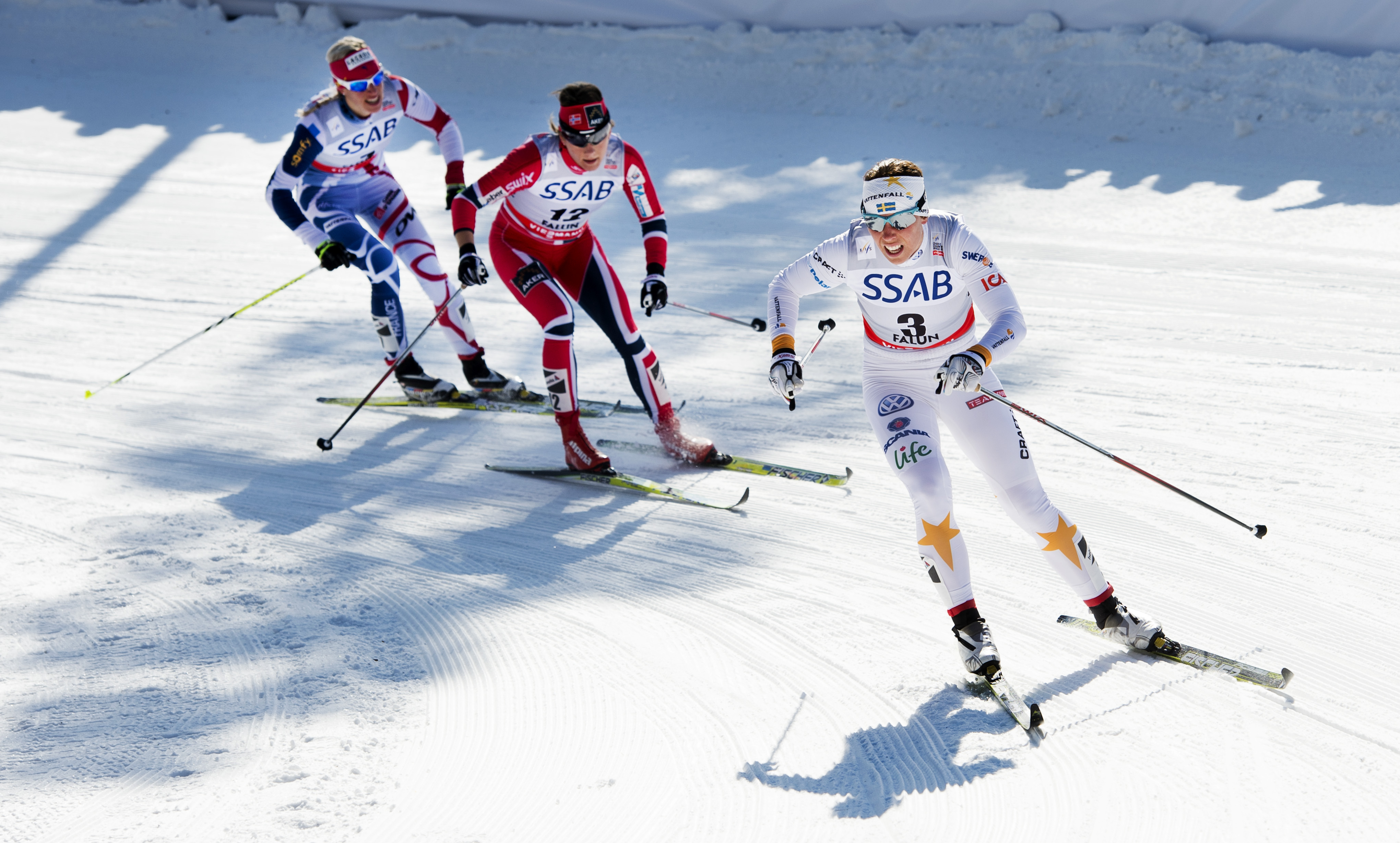 Falun, Masstart, Marit Björgen,  kkustyna kowlaczyk