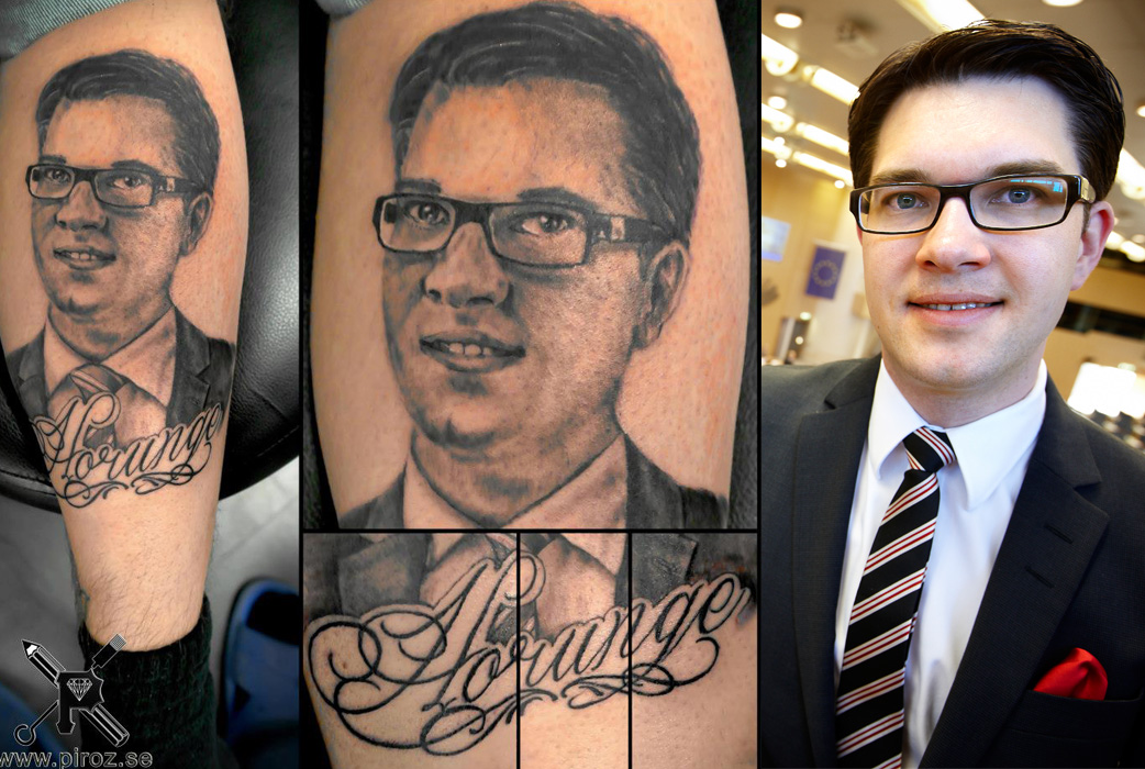 Tatuering, Jimmie Åkesson, horunge