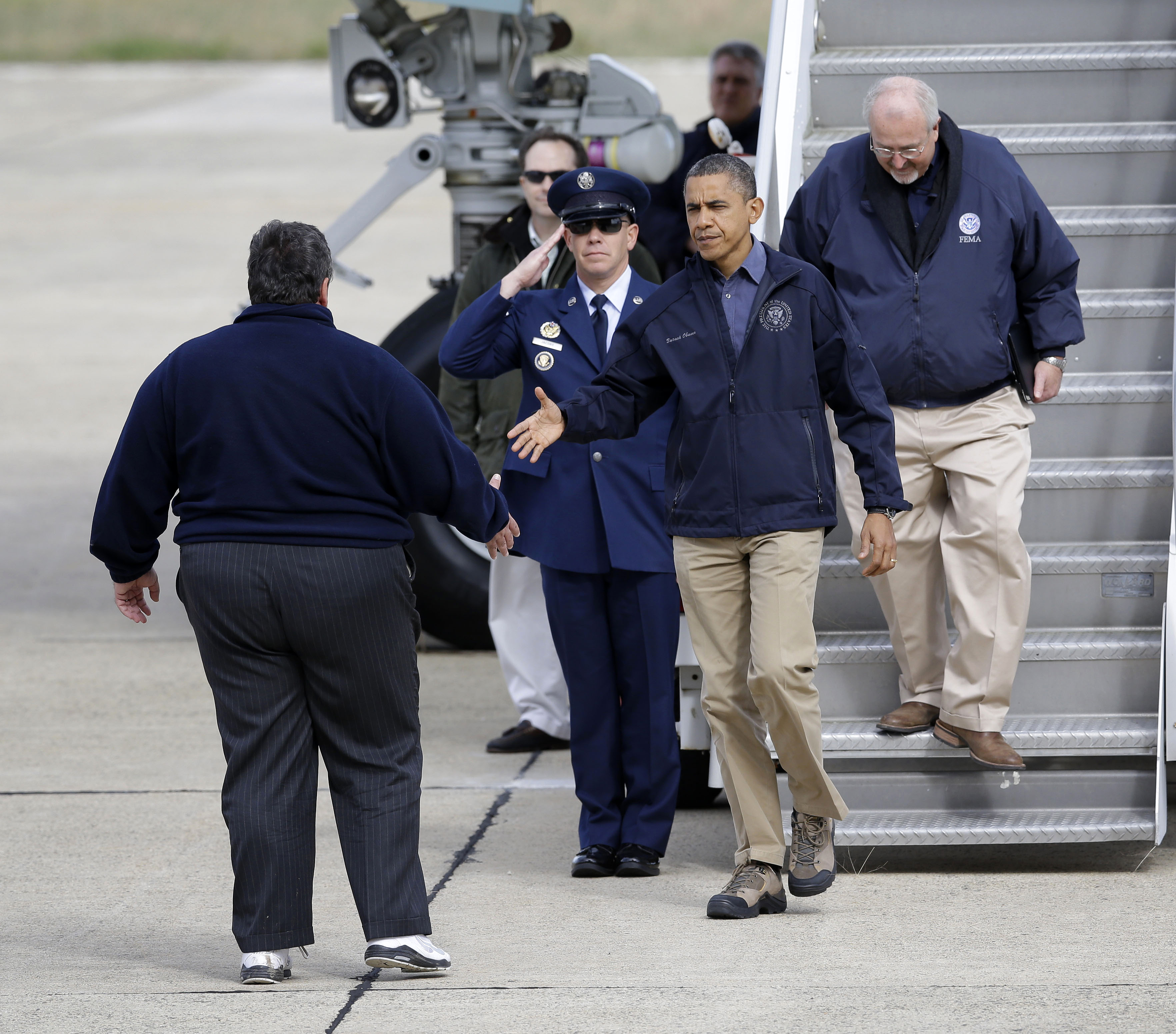 New Jersey, stormen sandy, Barack Obama