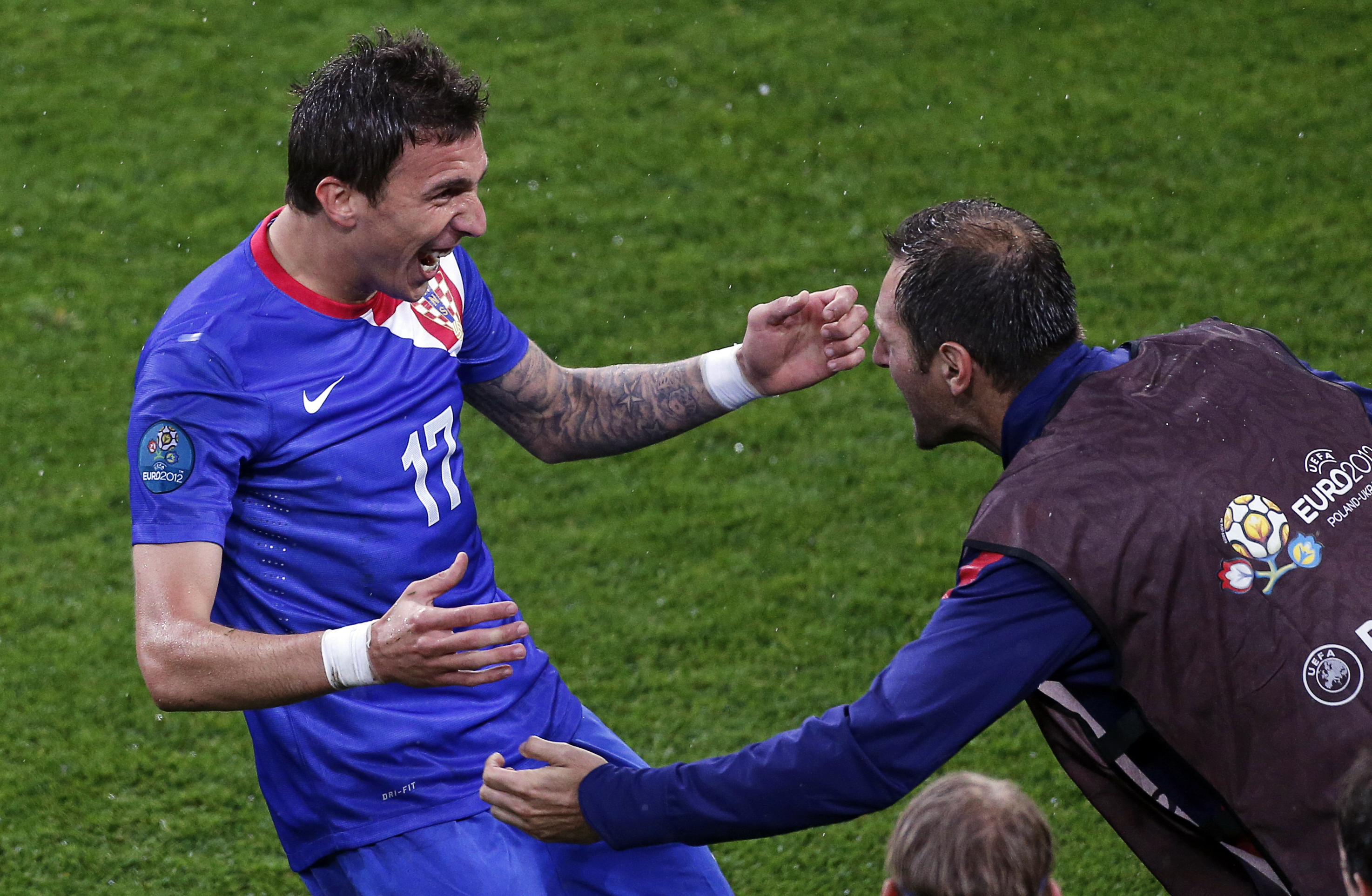 Wolfsburg, EM, Mario Mandzukic, Bayern München, Fotboll, Kroatien