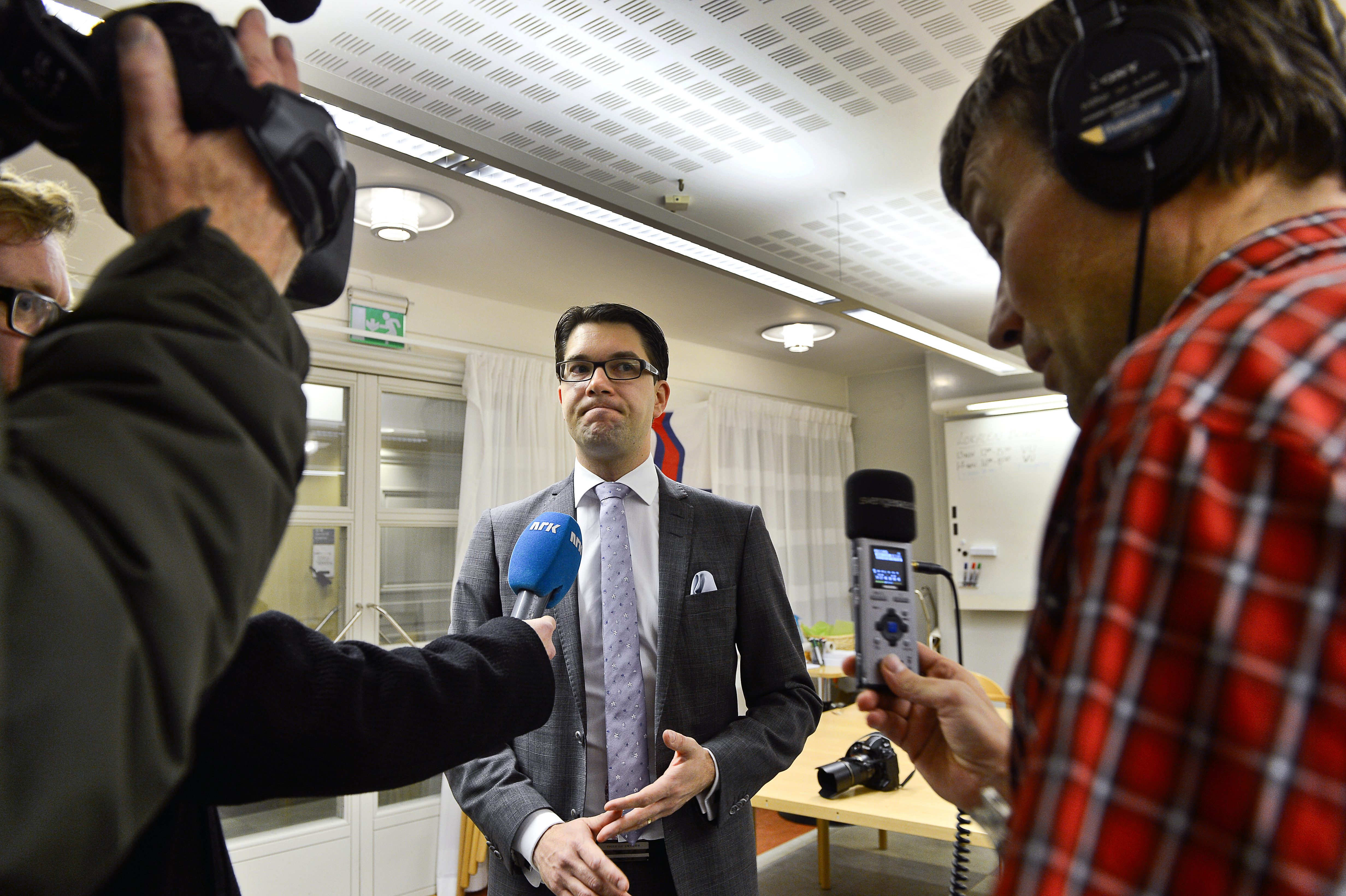 Sverigedemokraterna, Erik Almqvist, Kent Ekeroth, Jimmie Åkesson