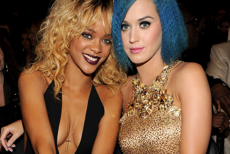 Katy Perry, Rihanna, Förhållande, Hollywood