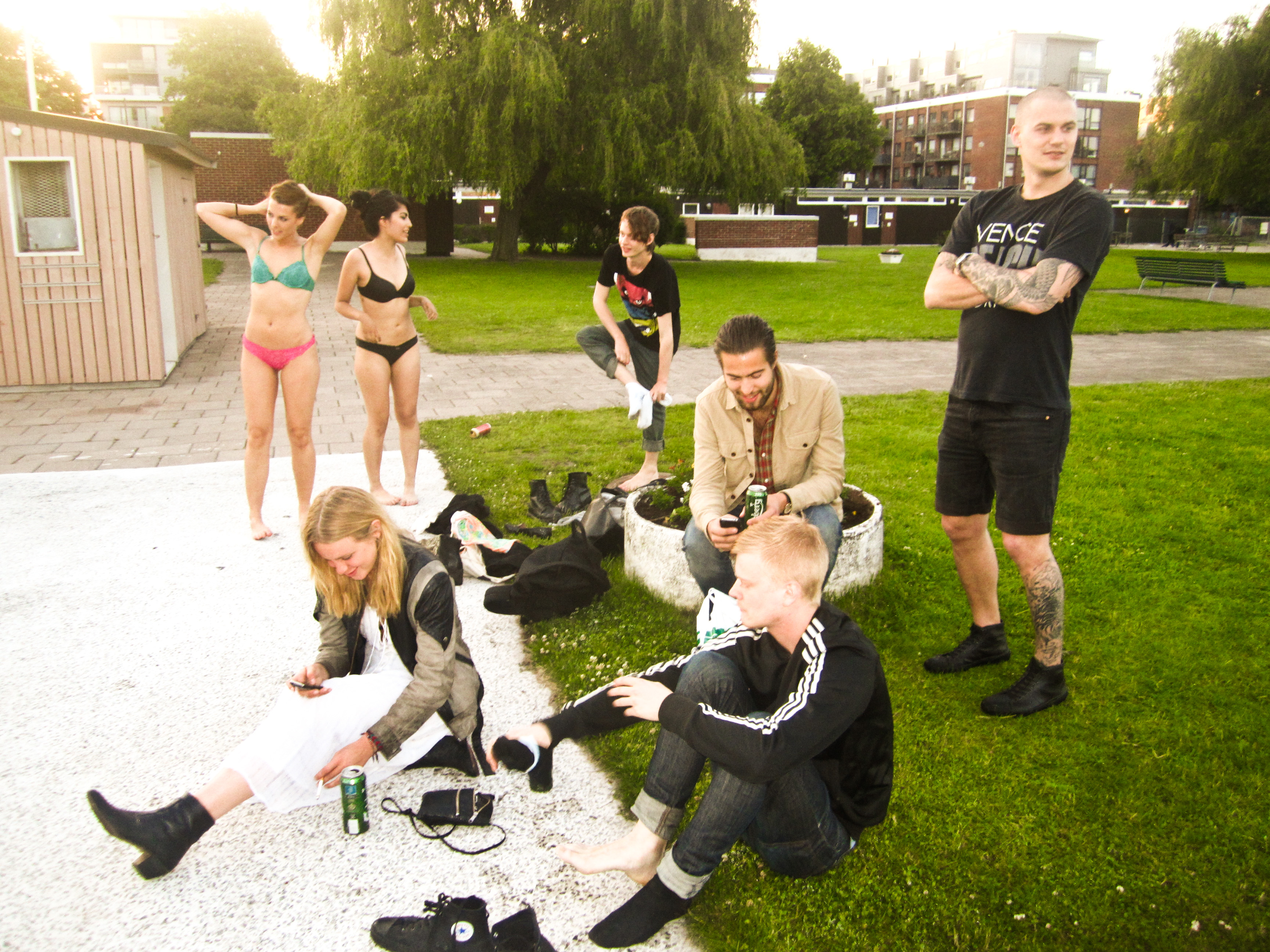 Kåken, Manga Minja, Petra Tungården, Danny Bremer, Anna Korsgren, F12, East, Y och M
