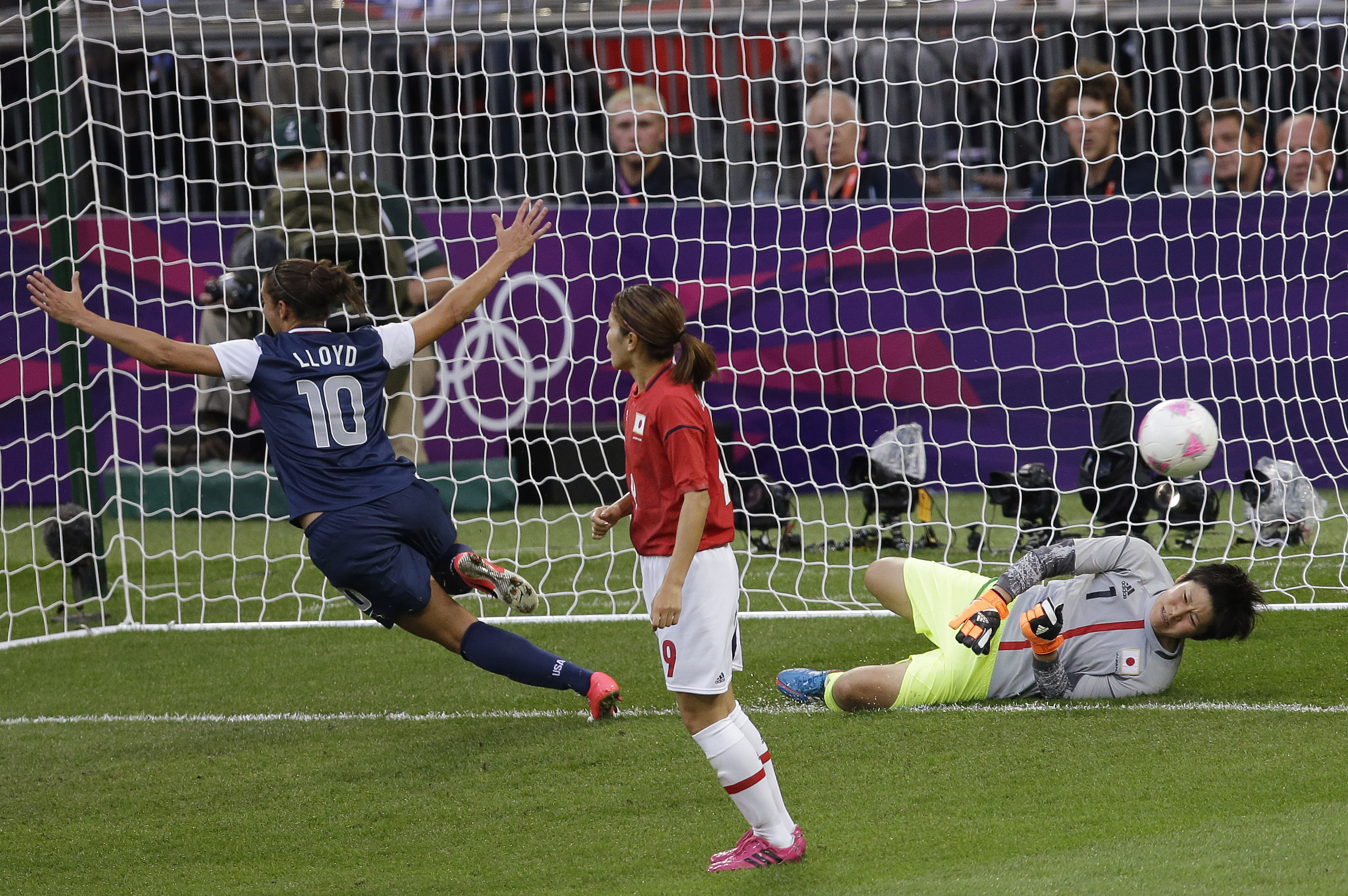 USA, OS, London, Fotboll, Japan