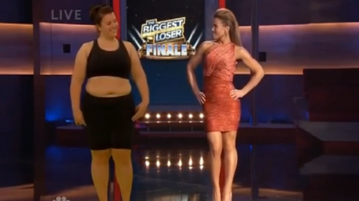 Program, Danni Allen,  Före efter, TV, Biggest Loser, Bild, Klipp