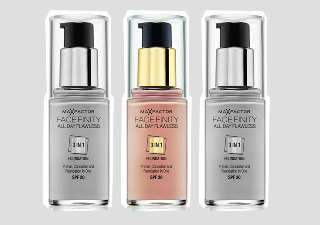 Max Factor Facefinity All Day Flawless 3 in 1 Foundation, Foundation, Acnehud, Blandhy, Max Factor