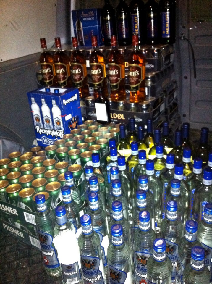 Polisen, Alvesta, Alkoholbuske