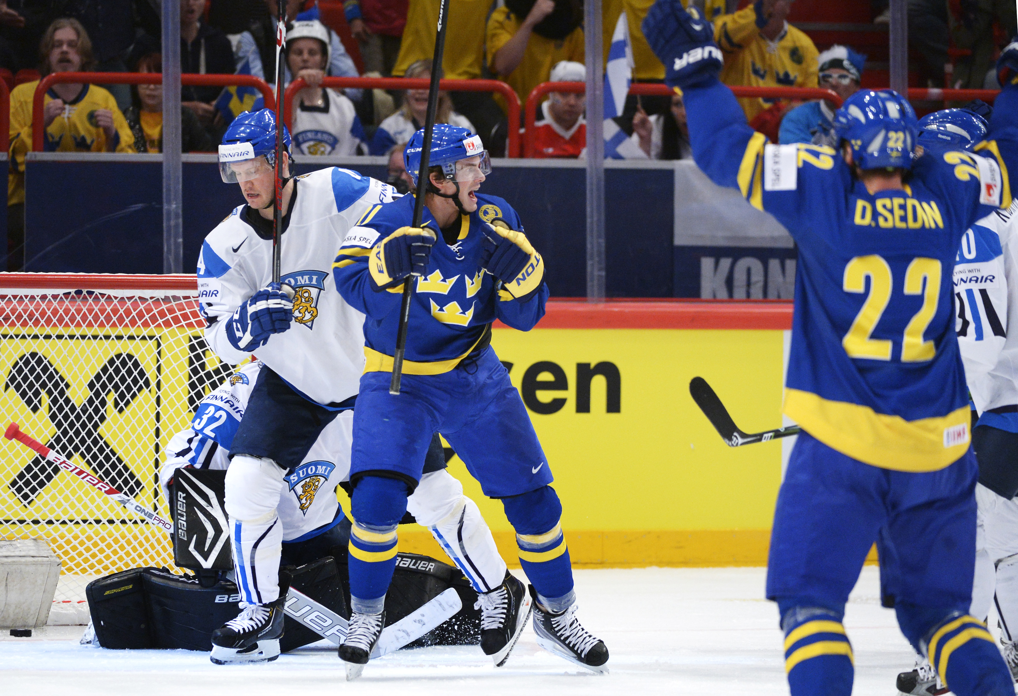 Semifinal, Tre Kronor, VM, Finland