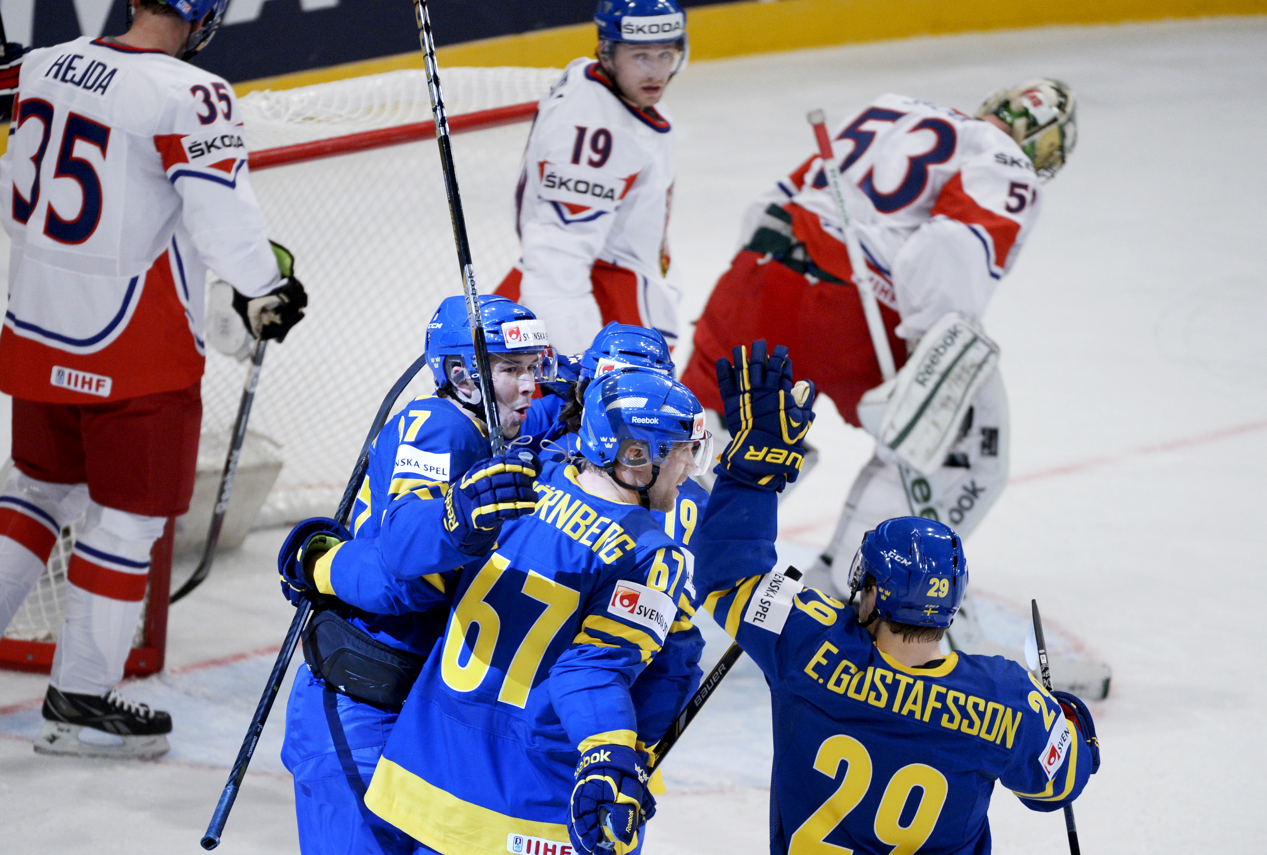 Hockey-VM, Tre Kronor, Tjeckien, ishockey