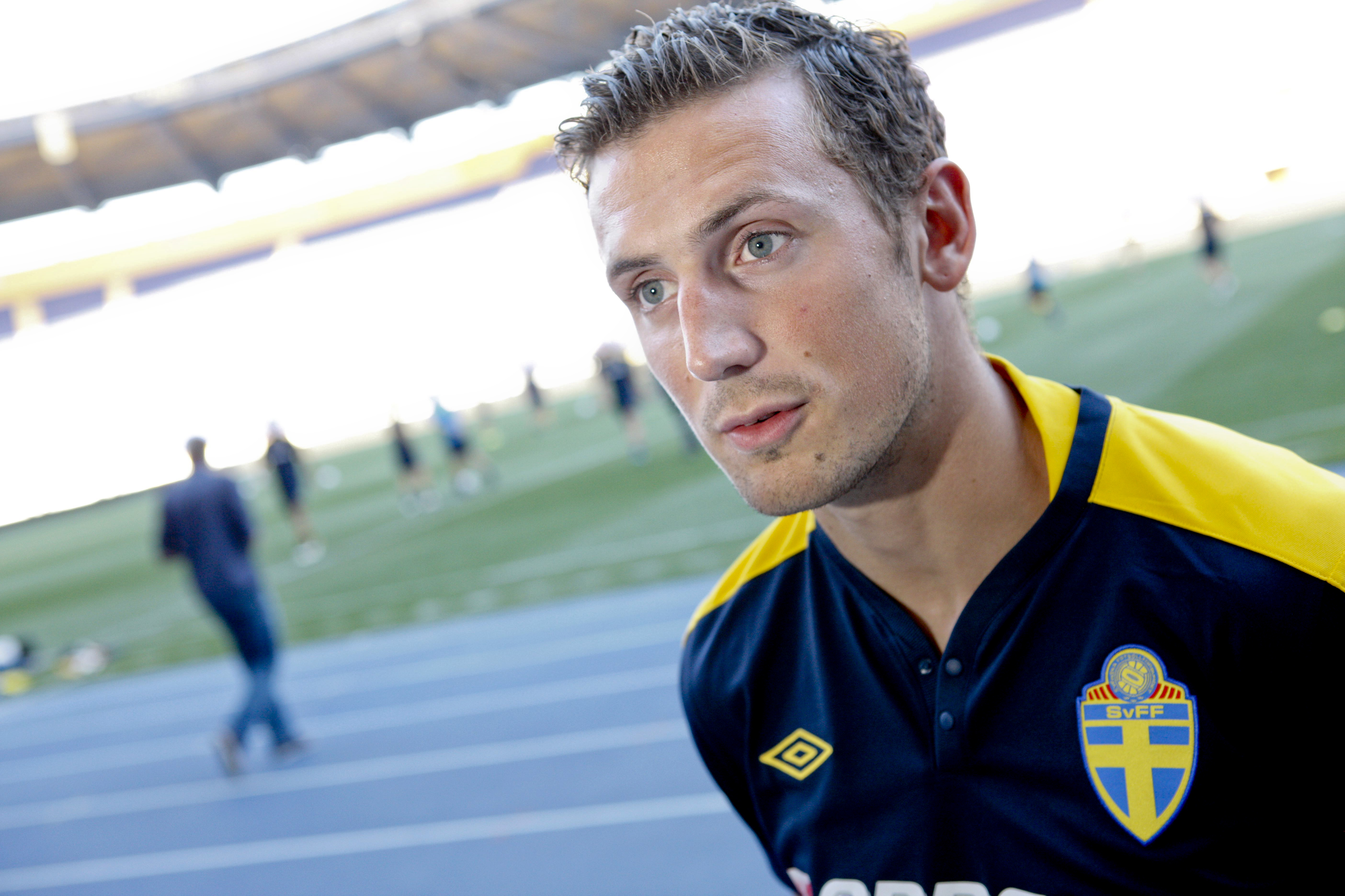 Olof Mellberg, Brasilien, Marcus Berg, Erik Hamrén, Träningslandskamp, Sverige, Alexander Gerndt