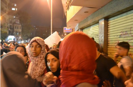 Misshandlade, Revolution, Attack, Feminister, Protester, Kairo, Egypten, Hosni Mubarak, Demonstrationer