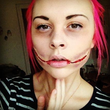 Halloween, smink, Dayviews