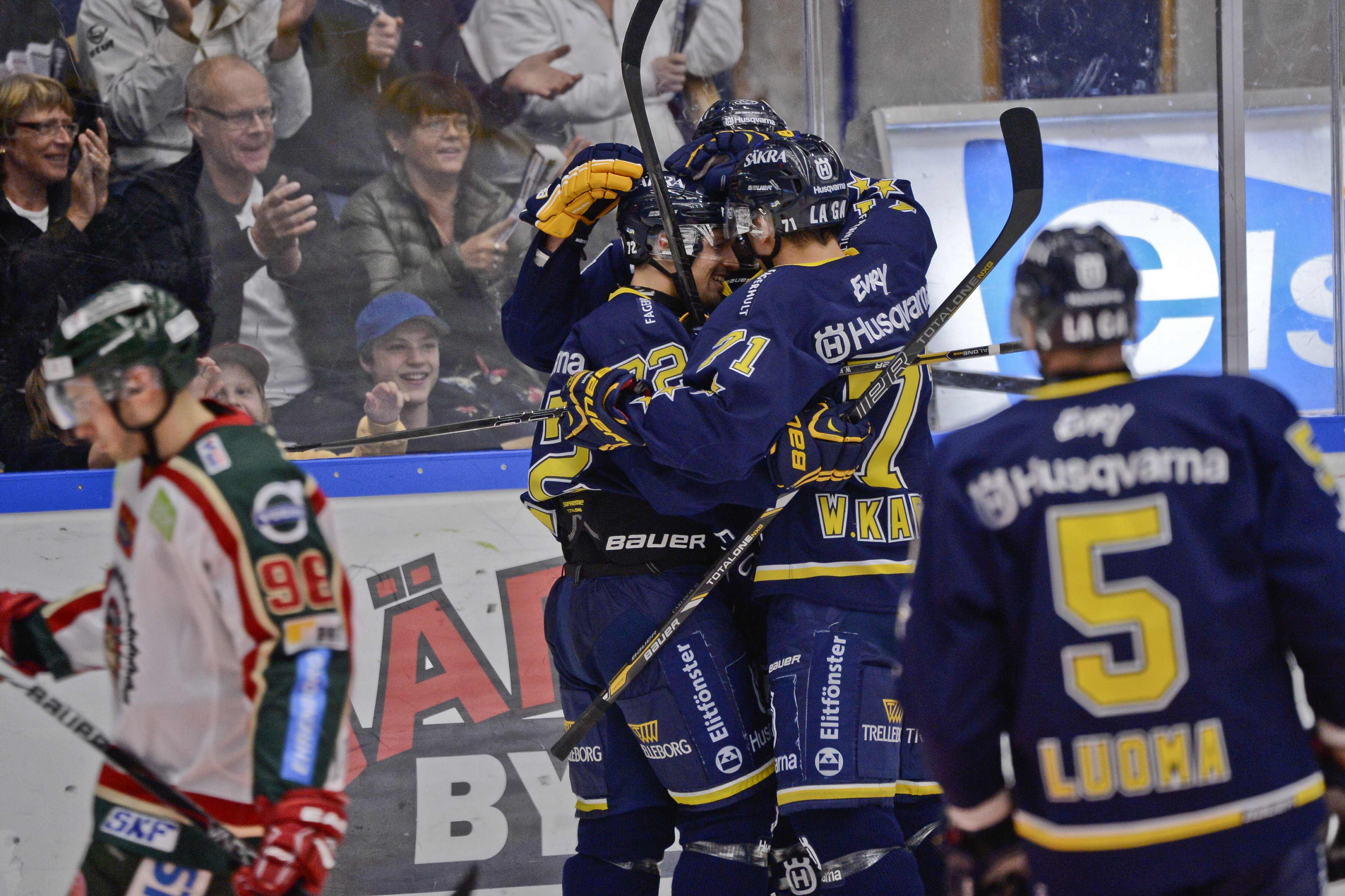 Göran Hägglund,  anders norgren, Jesper Fasth, Leif Boork, Hockey, HV71, elitserien, Sport