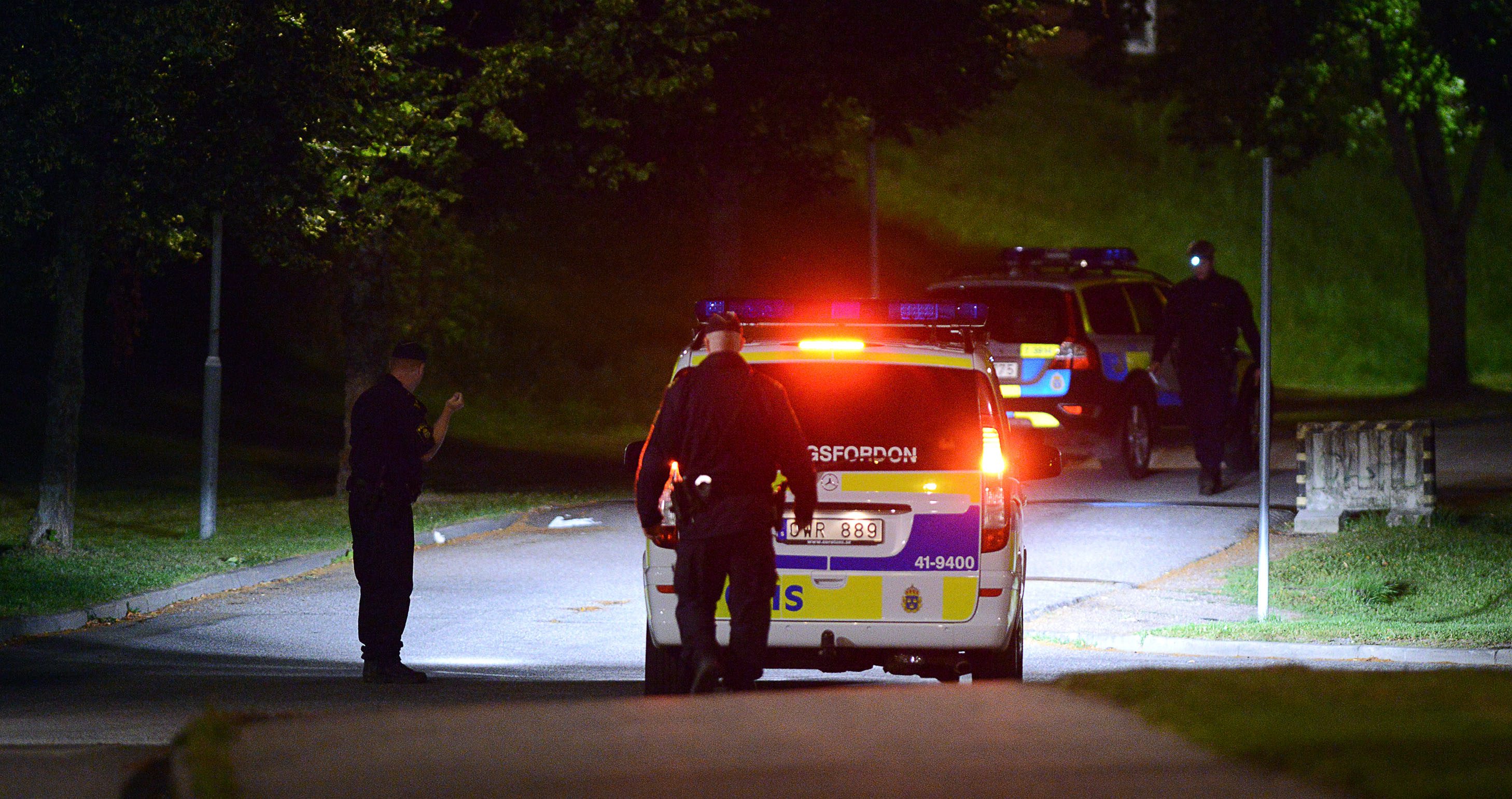 Eskilstuna, Polis, Skjutning