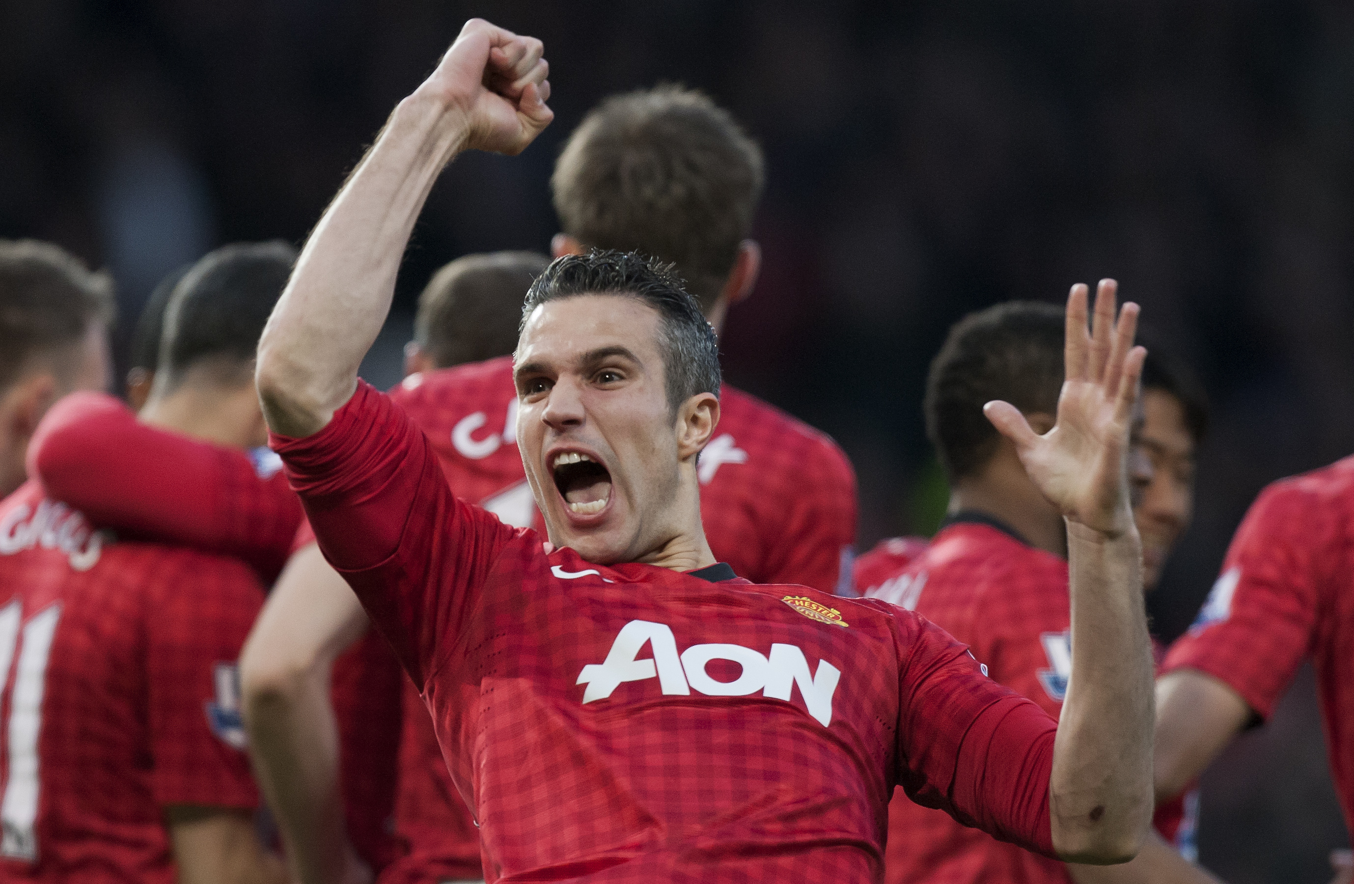 Luis Suarez, Aston Villa, Patrice Evra, Robin van Persie, Premier League, Manchester United, Manchester Ciy