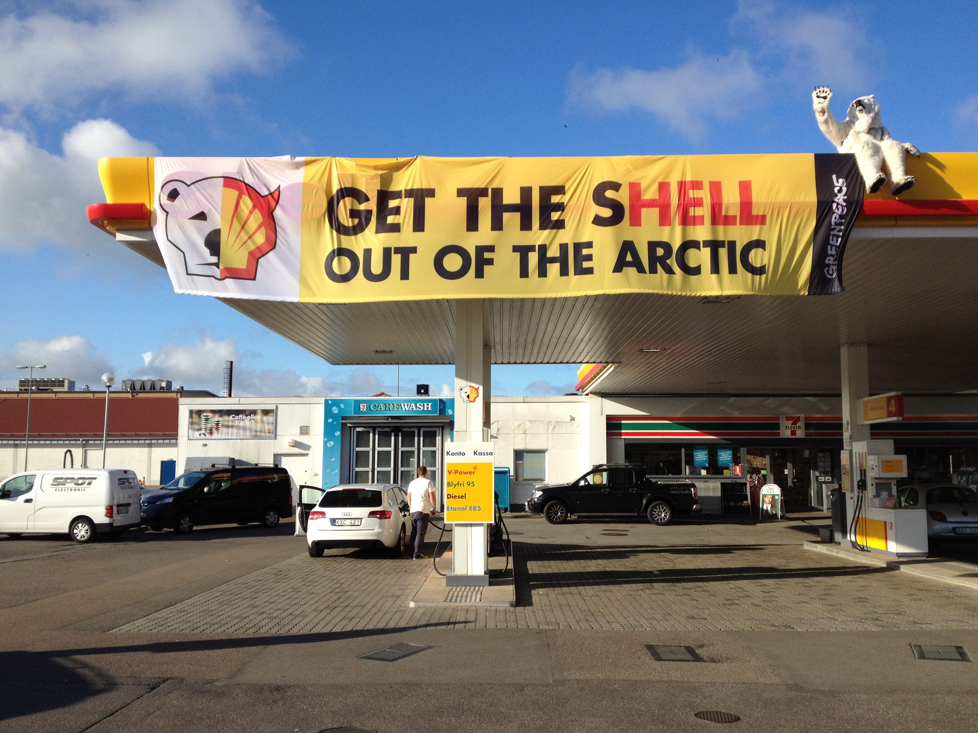 Greenpeace, Aktion, Shell, ST, Arktis, Protest