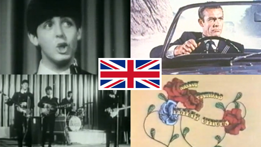James Bond, Storbritannien, 0S 2022,  Dr No,  Monty Python,  Sean Connery,  Love Me Do, England, Beatles
