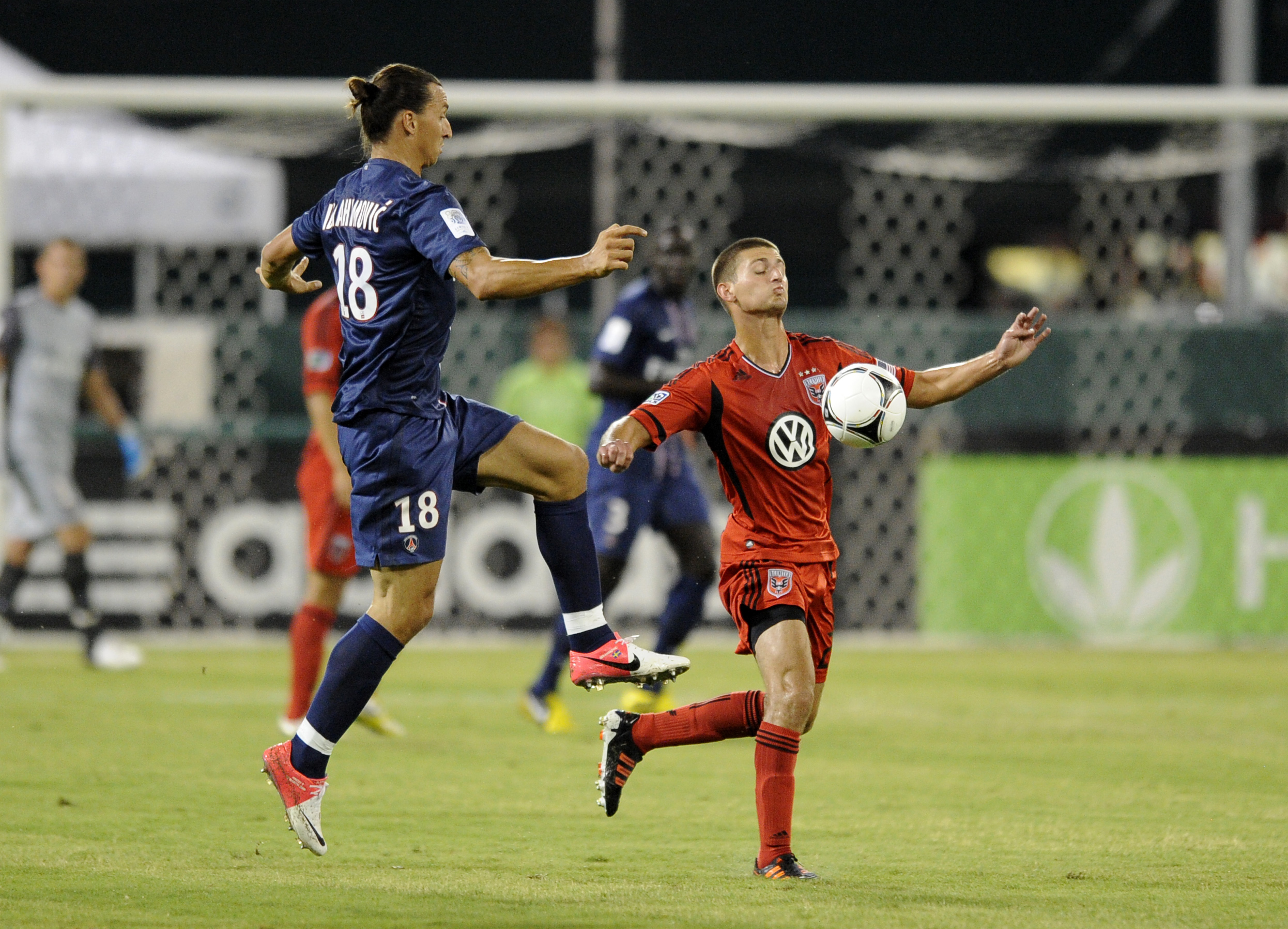Paris Saint Germain, DC United, Zlatan Ibrahimovic