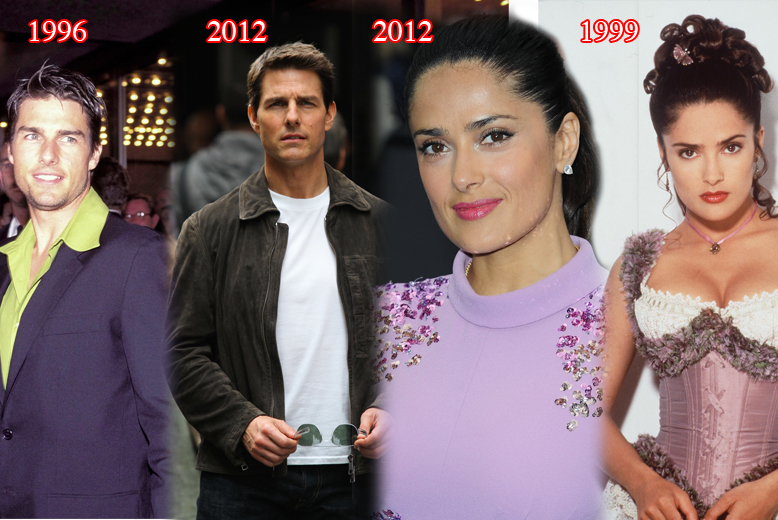 Stjärna, Tom Cruise, Salma Hayek, kändis, Hollywood, USA