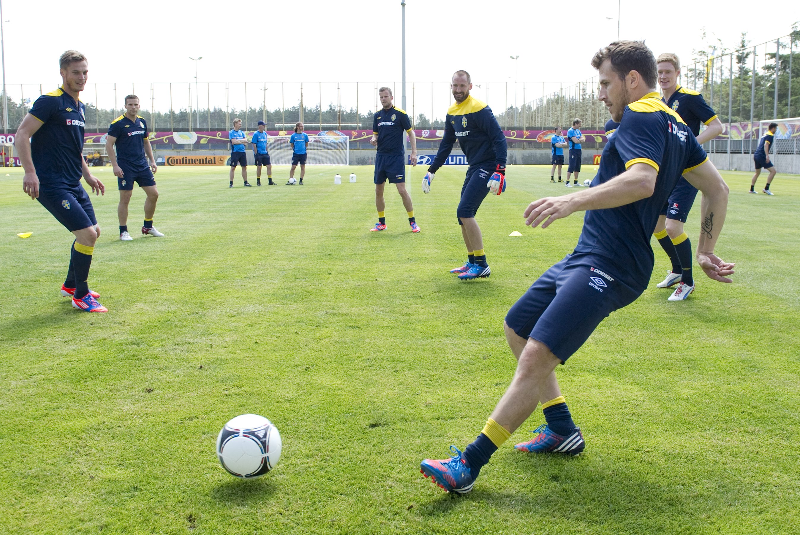 Fotboll, EM, Sverige, Bildspecial, Zlatan Ibrahimovic