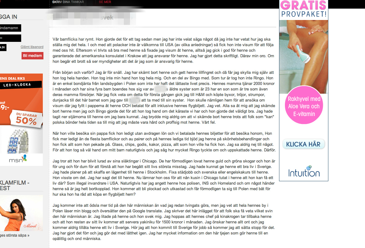 Barn, Moderaterna, Partisekreterare, Unionen, Facket, Katrin Zytomierska, Val 2010, Barnflicka, Bloggare, Blogg, Hot, Sofia Arkelsten