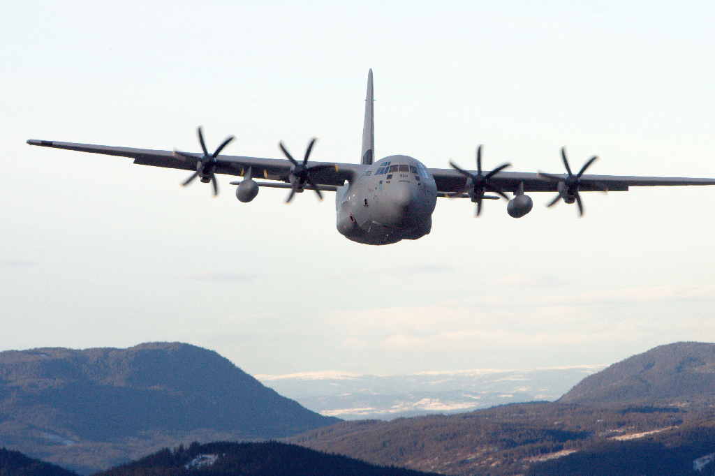 Flygkrasch, Kiruna, Hercules, Norrman, Herculesplan, Flygplan