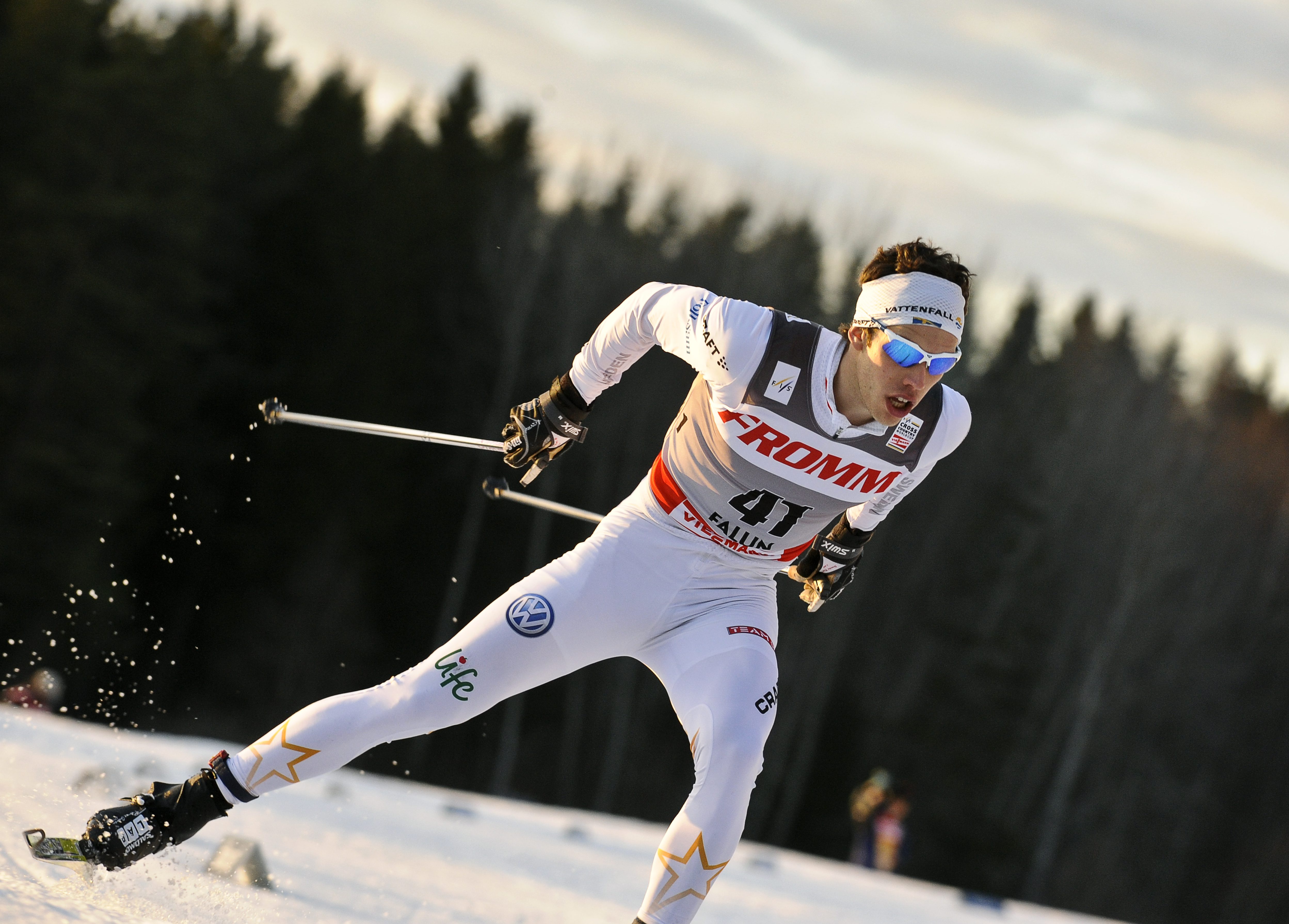 Marcus Hellner, Falun, skidor